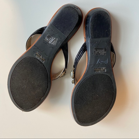 3 FOR 30🤩Marc Fisher Jeweled Backless Sandals - Picture 5 of 6